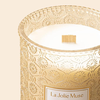 LA JOLIE MUSE Vanilla Candle, Scented Candle Gifts for Men&Women